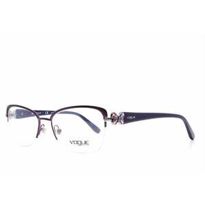 NEW VOGUE EYEWEAR women's vo 3966 eyeglasses in matte brushed bordeaux